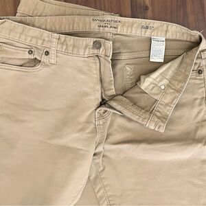 Banana Republic Khaki Travel Pants 33x30. Selling two pants in this post.